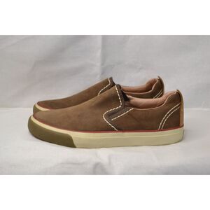 Tommy Bahama Men's 12 Brown Leather Palm Springs Slip On Shoe
